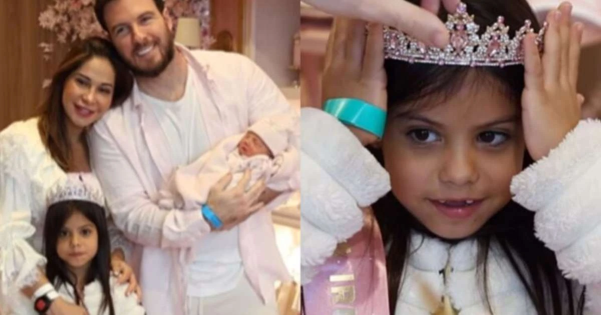 VÍDEO: Filhas de Maíra Cardi se encontram pela primeira vez