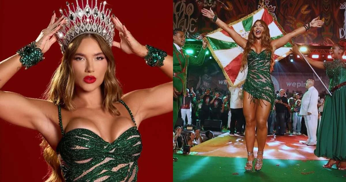 Veja os bastidores da coroação de Virginia como rainha da Grande Rio