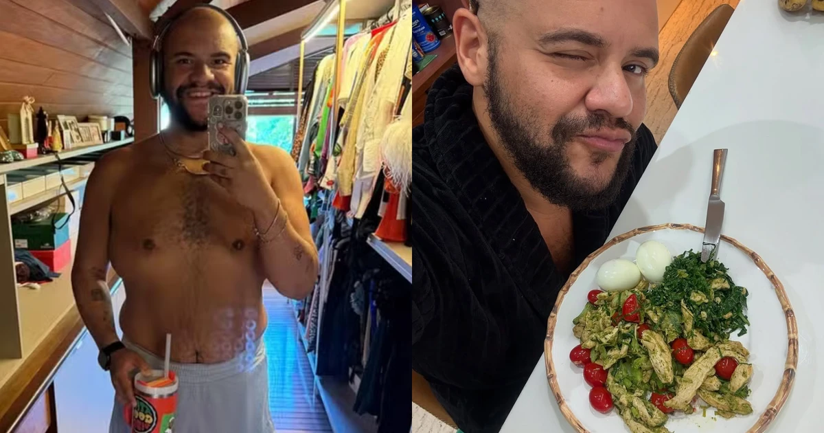 Gominho fala sobre emagrecimento de 53 kg: 'Quero envelhecer bonitinho'