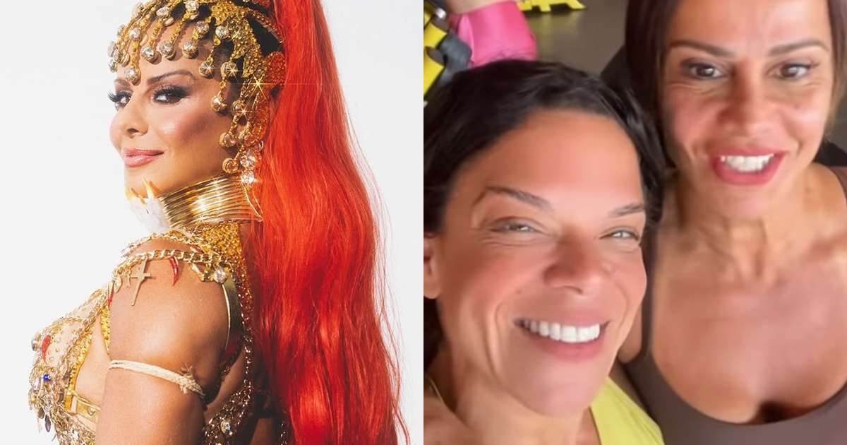 Viviane Araujo mostra treino pesado de bumbum às vésperas do carnaval: 'Depois vou dormir um mês'