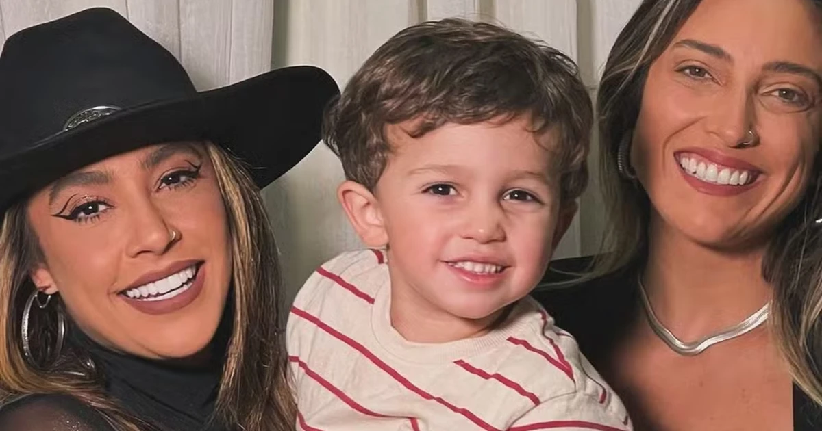 Lauana Prado fala sobre relação com filho da namorada, Tati Dias: 'Respeito e amor'