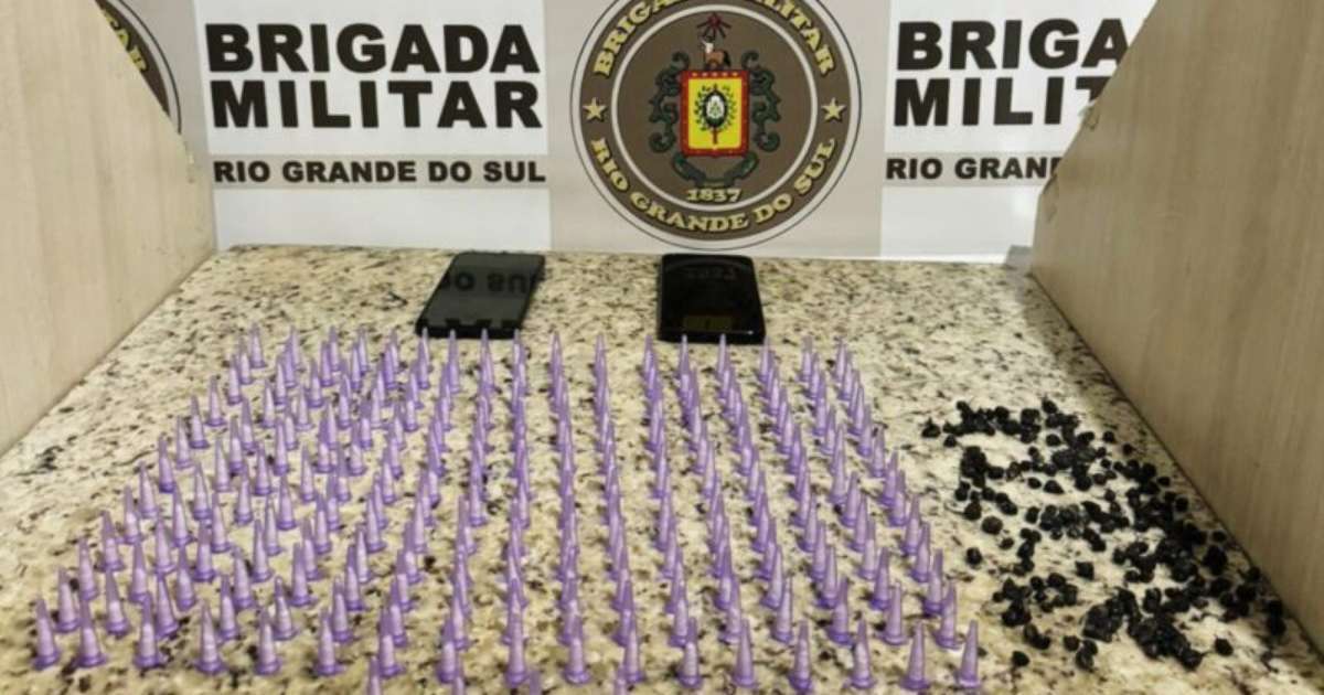 Polícia apreende duas menores com 441 porções de drogas em Santo Antônio da Patrulha