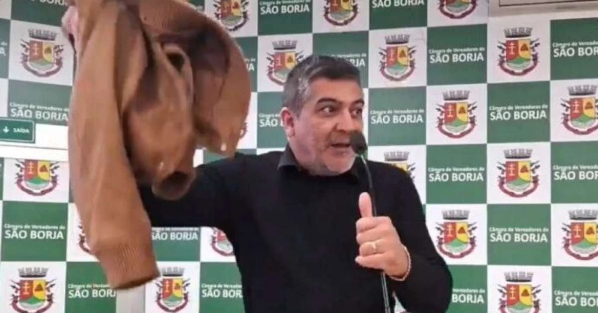 Vereador de São Borja causa polêmica ao criticar reclamações da população