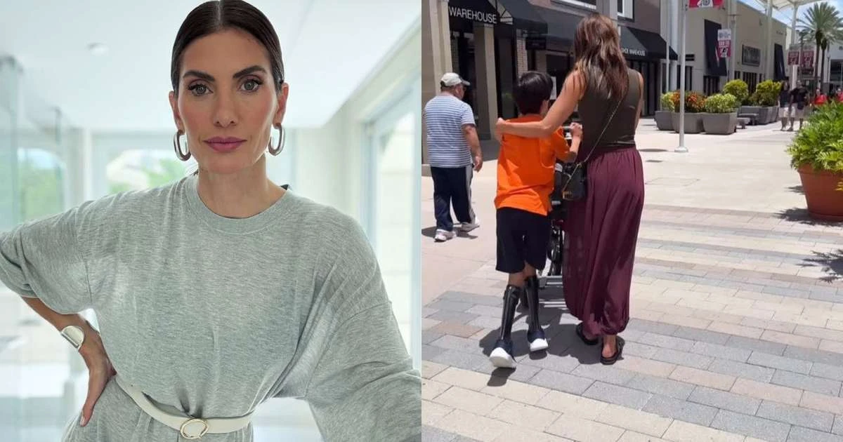 Isabella Fiorentino compartilha vídeo de filho com paralisia