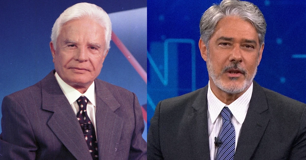 Despedida de William Bonner X Cid Moreira: Veja como foi o último dia dos âncoras icônicos da bancada do JN