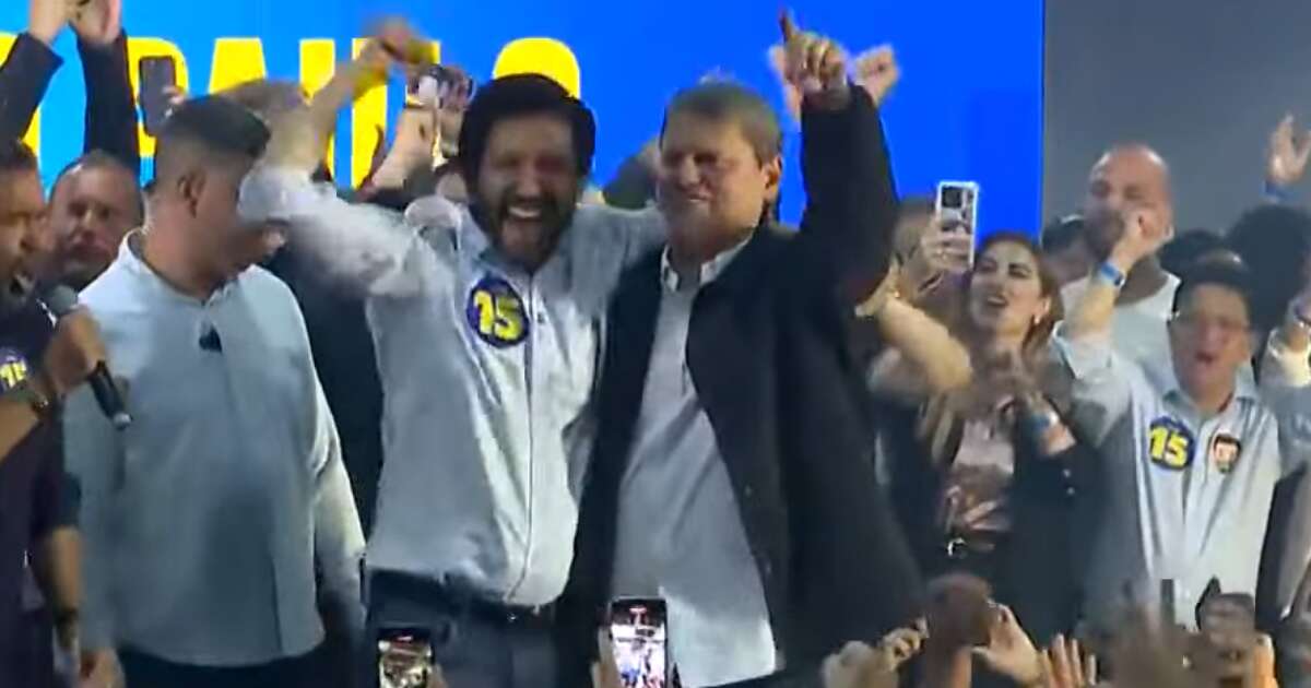 Tarcísio exalta vitória da frente ampla e celebra número de votos: 'Nem nos melhores sonhos'