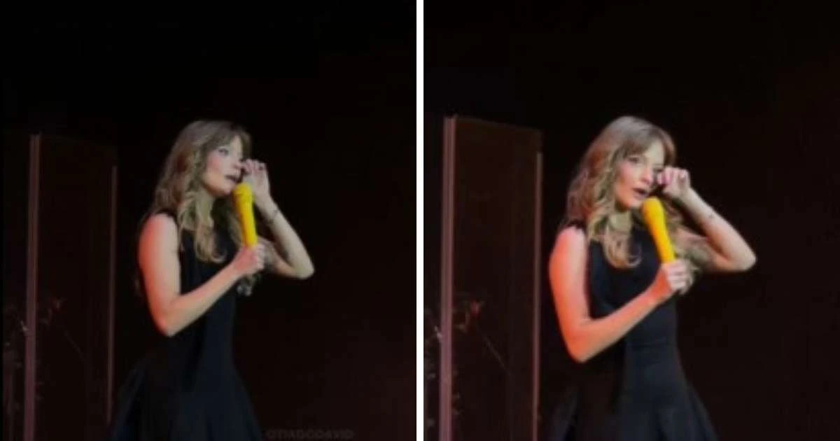 Luísa Sonza chora após enfrentar problemas técnicos em show: 'Não estava em um dia bom'