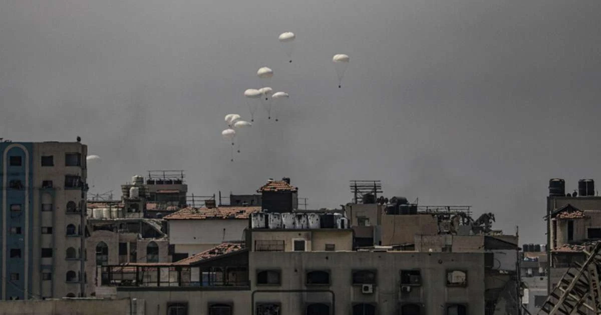 Itália conclui envio de ajuda humanitária por aviões em Gaza