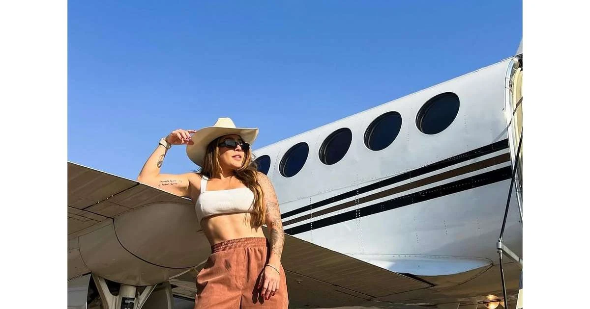 'Nunca passei por algo parecido': avião de Lauana Prado passa por pouso de emergência após falha na porta da aeronave