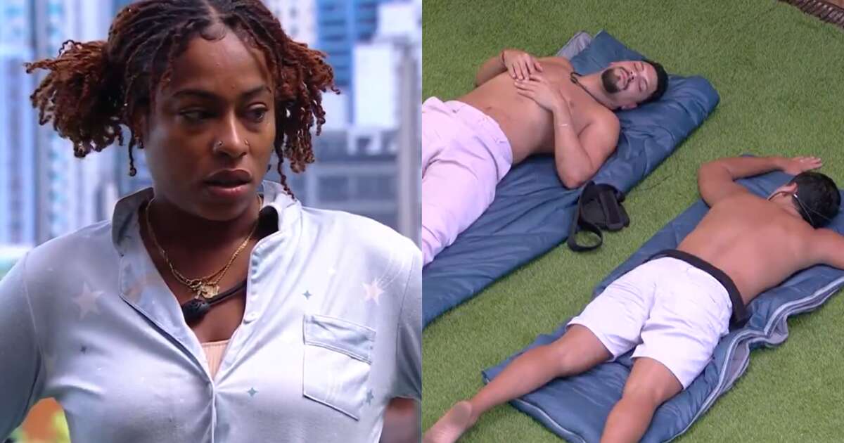 BBB 25: Thamiris revela culpa após mandar Vinícius e Guilherme para fora da casa