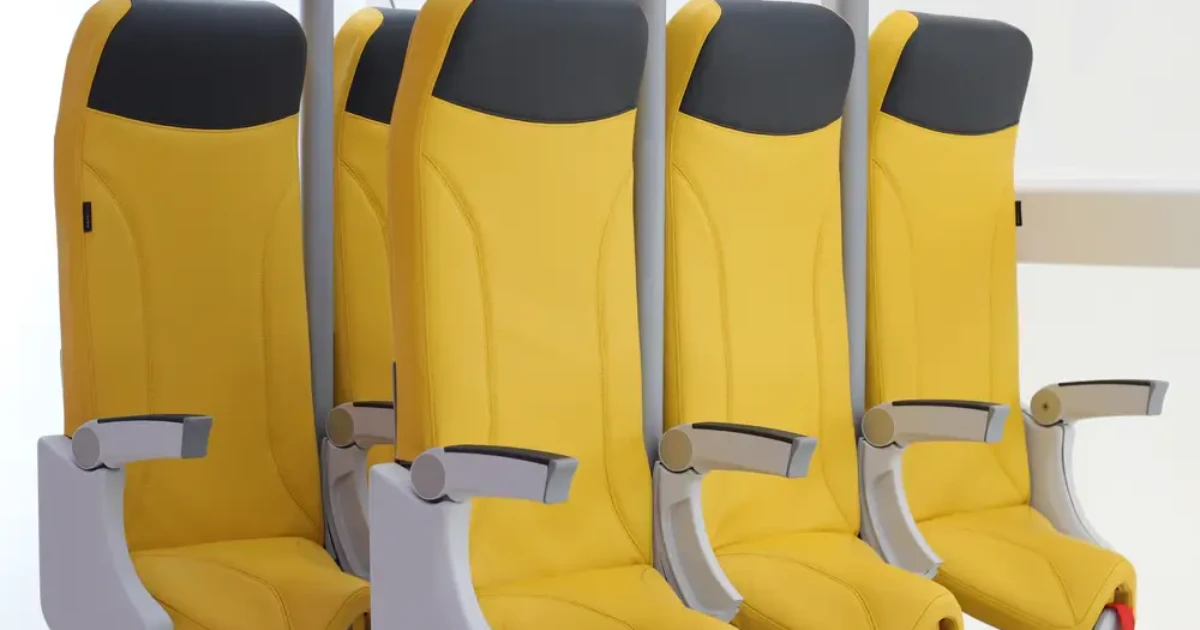 Empresa italiana nega que tenha criado assento vertical para avião