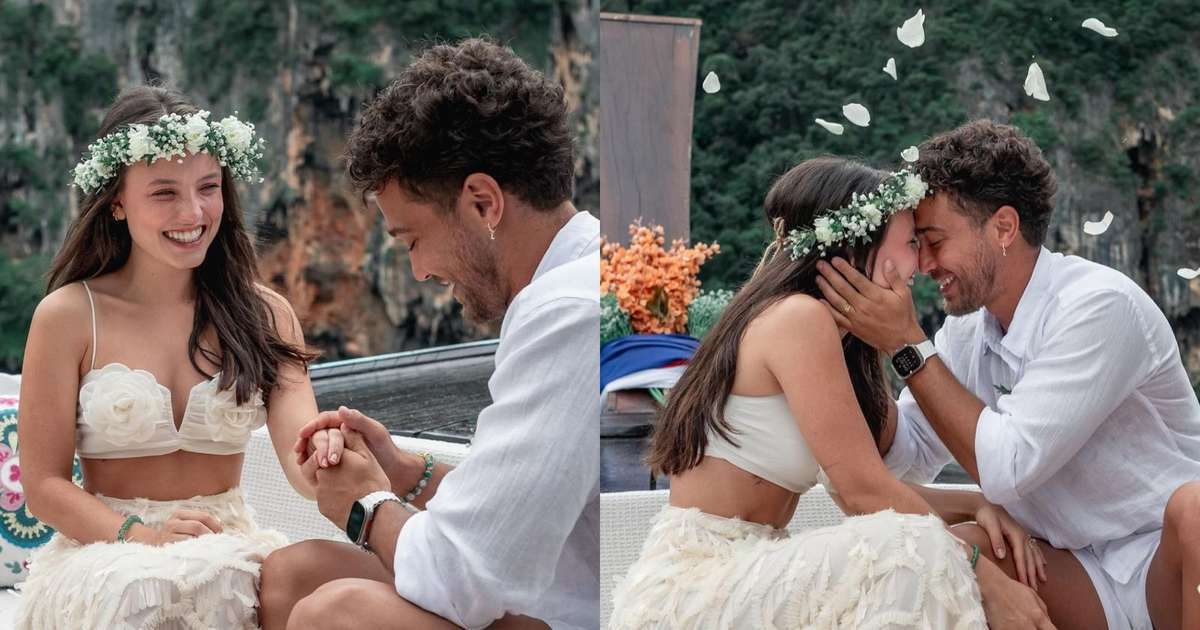 De novo? Larissa Manoela e André Luiz Frambach se casam pela terceira vez