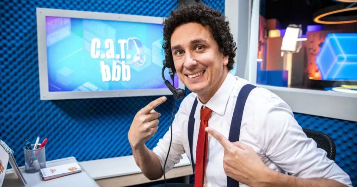 Rafael Portugal volta ao CAT BBB e promete: 'Com a mesma sede da primeira vez'