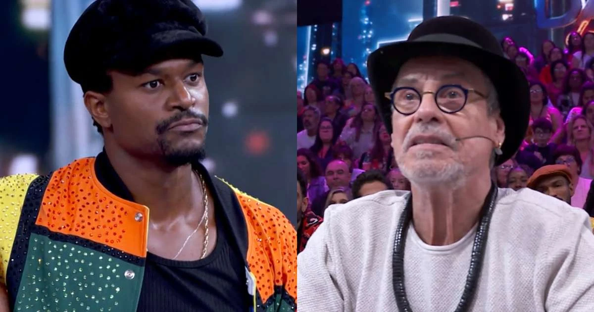 Carlinhos de Jesus revolta a web após fala para David Junior na Dança dos Famosos: 'Preto tem'
