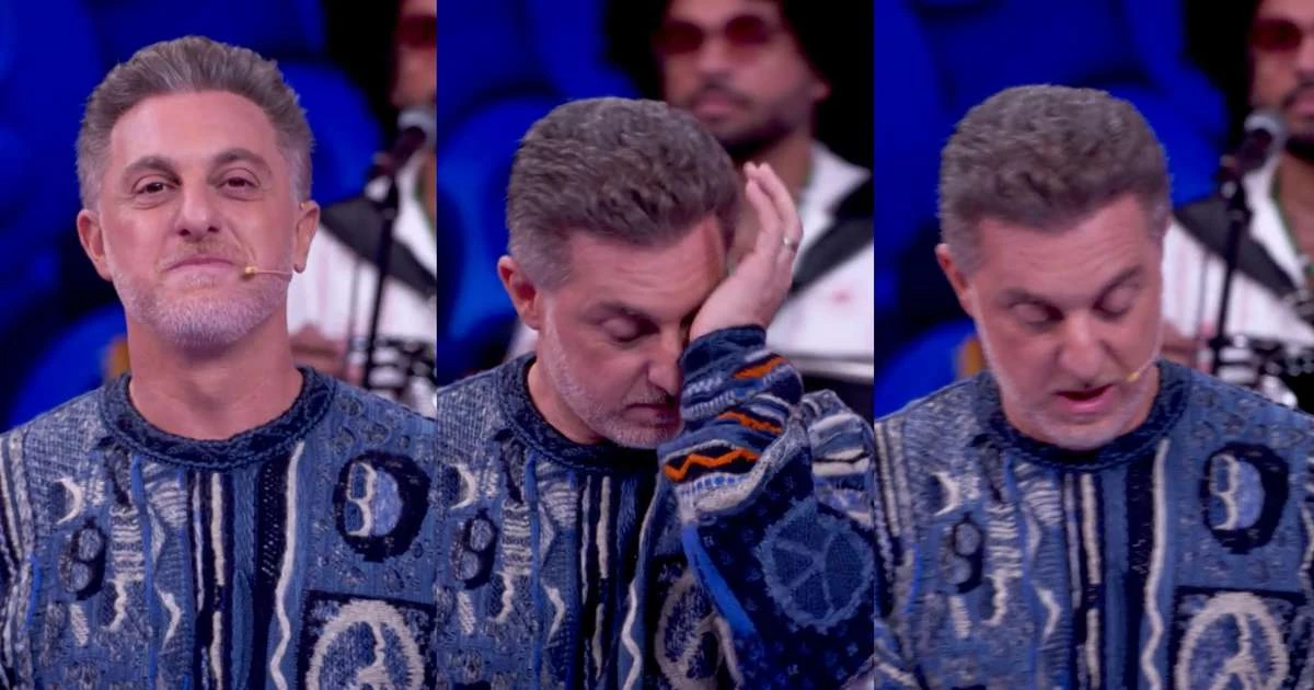 Em momento raro, Luciano Huck chora no Domingão por motivo comovente