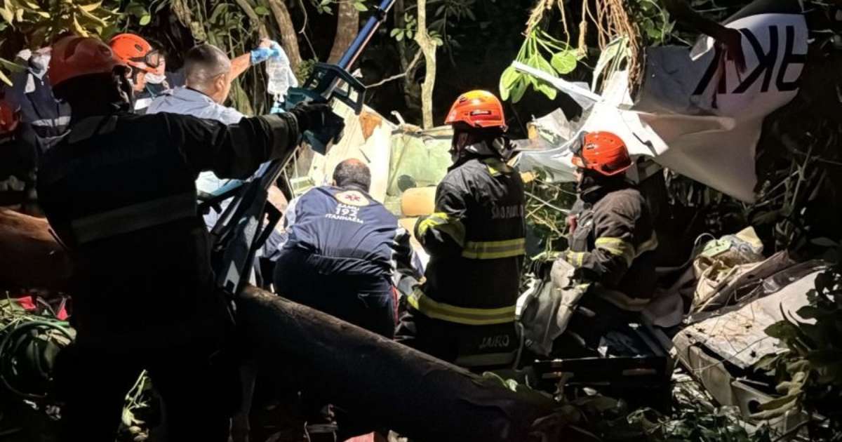 Aeronave que caiu e deixou uma vítima fatal no litoral de SP fazia voo de instrução