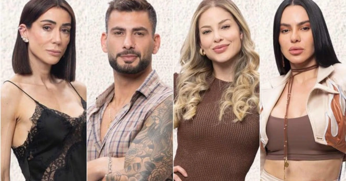 A Fazenda 17: Michelle, Nizam, Saory e Tàmires estão na 5ª roça do reality