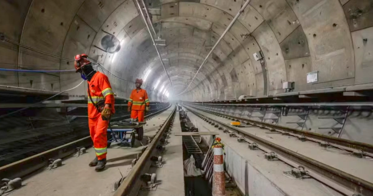 Nova estação de metrô em SP bate recorde e se torna a mais profunda da América Latina