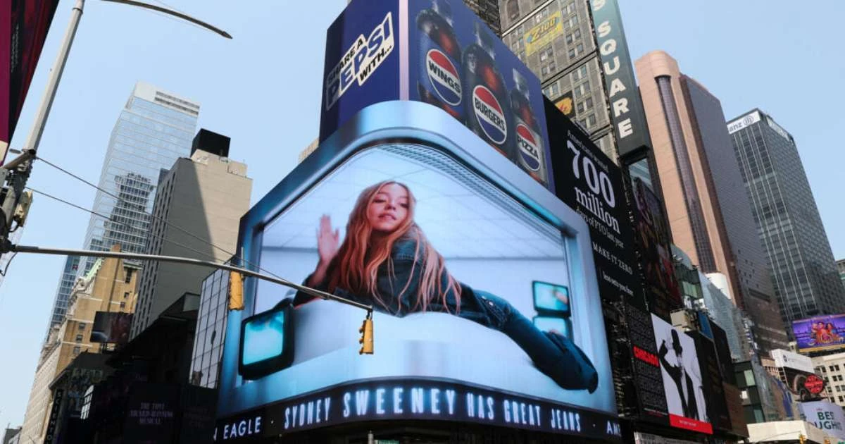 Polarização política envolvendo publicidade com atriz Sydney Sweeney nos EUA repercute na França