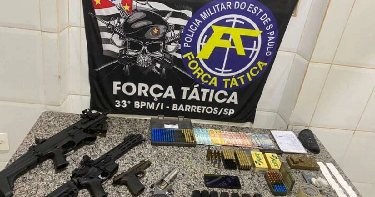 CAC é preso por suspeita de alugar armas para criminosos e vender drogas pela internet em SP