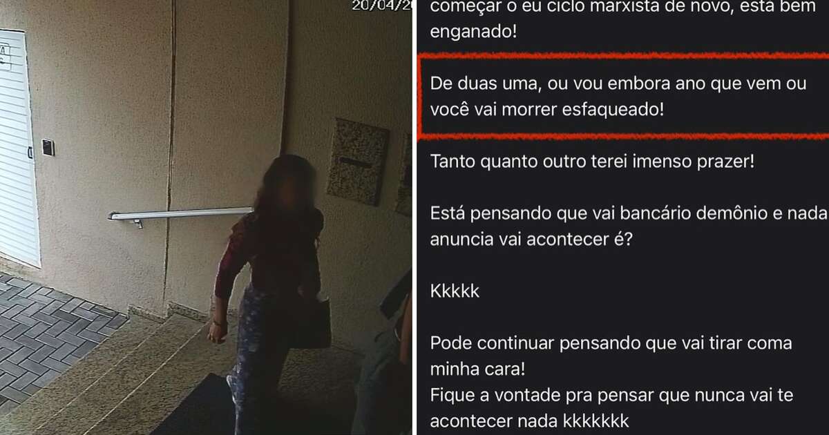 'Um inferno': Casal de SC perseguido por stalker revela prints com ameaças e ofensas