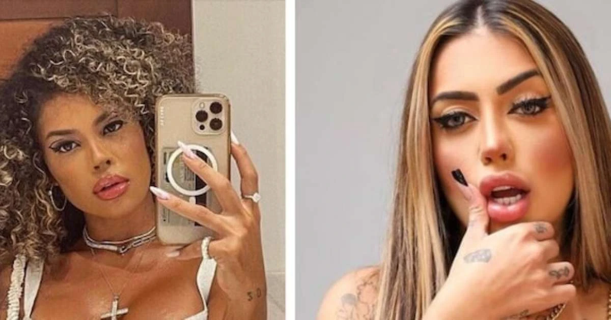 Sthe Matos e MC Mirella selam a paz após polêmica com Dynho Alvez em 'A Fazenda'