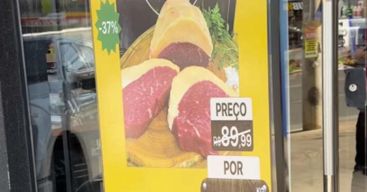'Petista não é bem-vindo': açougue desafia decisão judicial e adapta frase de cartaz