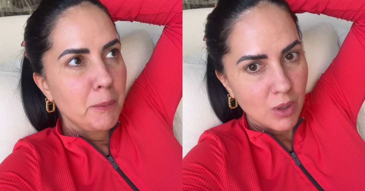 Graciele Lacerda se pronuncia sobre boatos de plástica após o parto: 'Comer saudável'