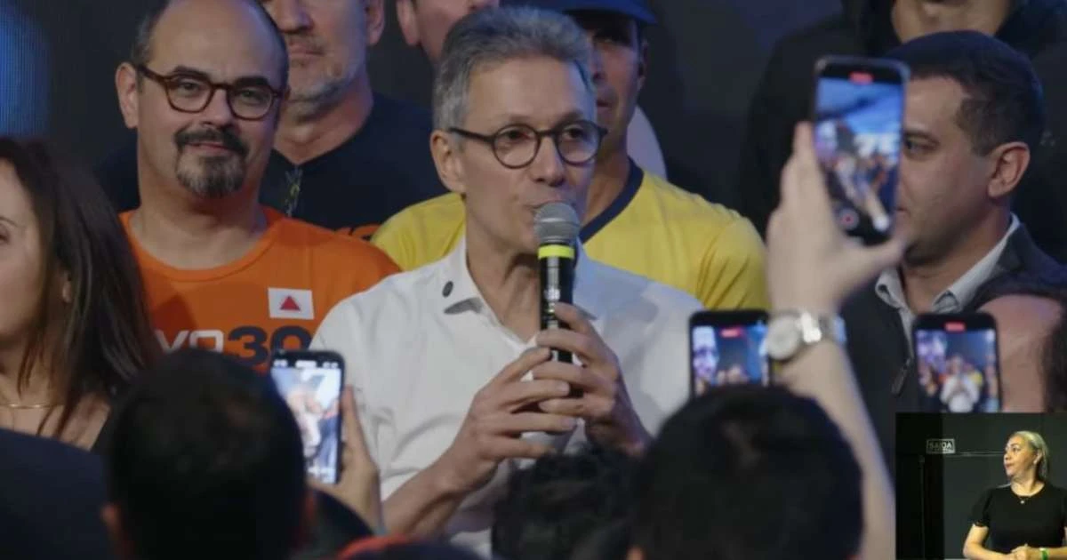 Romeu Zema lança pré-candidatura à Presidência durante evento em SP