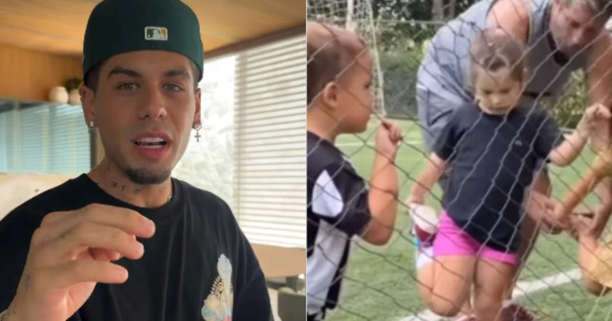 Zé Felipe sai em defesa da filha após comentário maldoso e detona: 'Um fodid*'