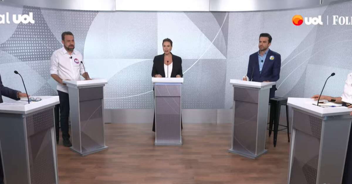 Debate começa com revelações de Boulos, gestão Nunes atacada e Tabata escanteada