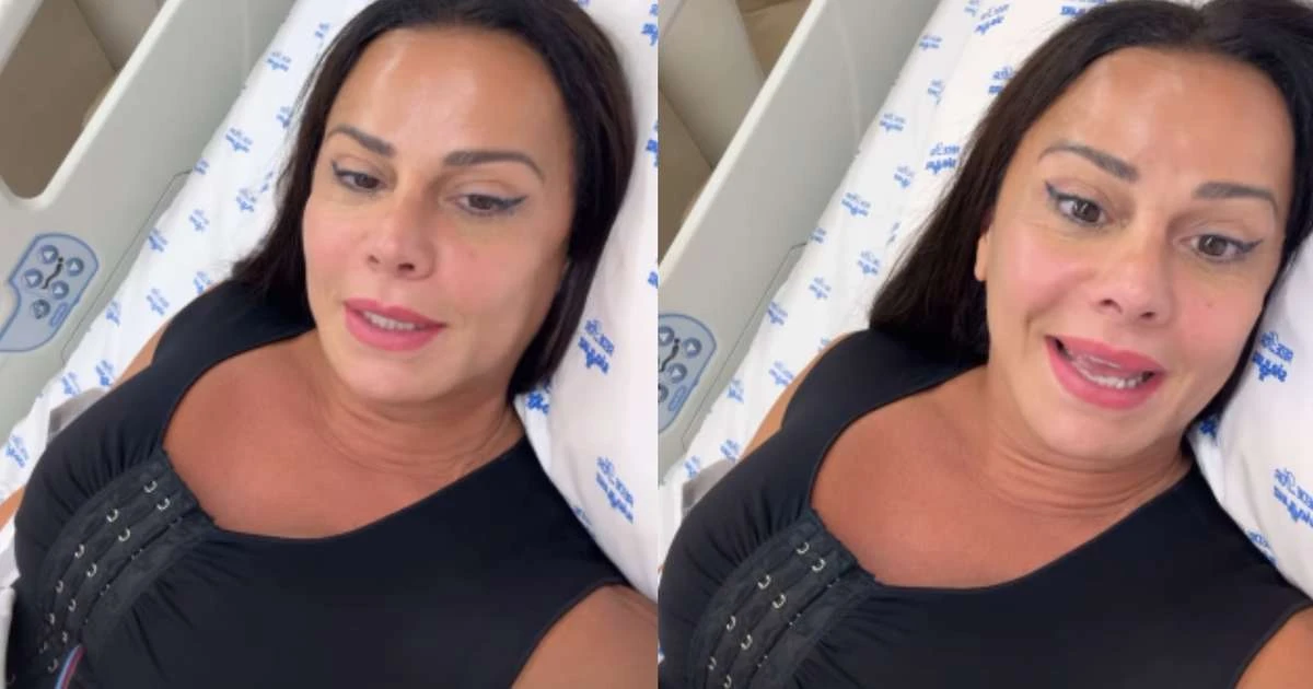 Viviane Araujo abre o jogo e revela se fez lipo durante nova cirurgia na barriga