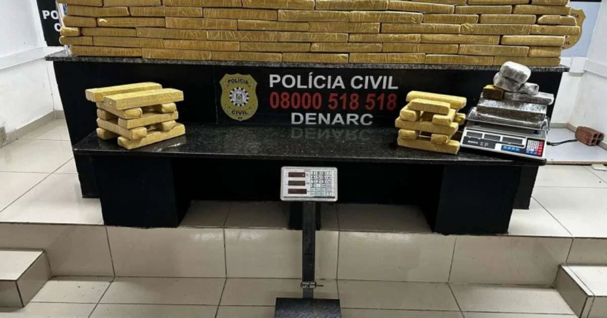 Polícia Civil apreende 79 kg de maconha e prende homem por tráfico em Sapiranga