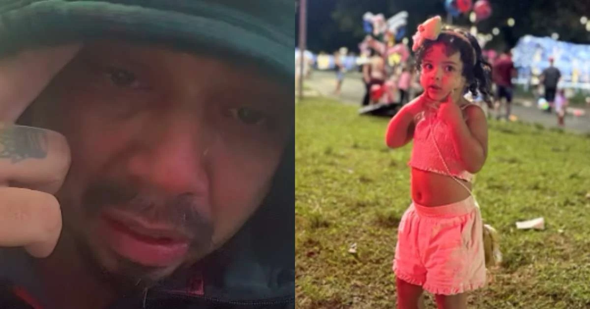 Aos prantos, influenciador Renato Tsukasa lamenta morte da filha: 'Tentei reanimar'