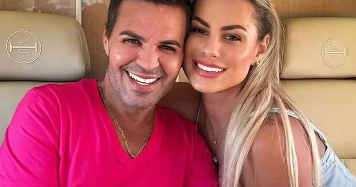 DR? Esposa de Eduardo Costa reage após marido 'obrigá-la' a trocar de roupa