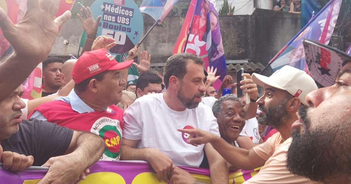 Boulos realiza ato em Heliópolis e faz apelo por virada de voto: 'Essa eleição vai ser apertada'