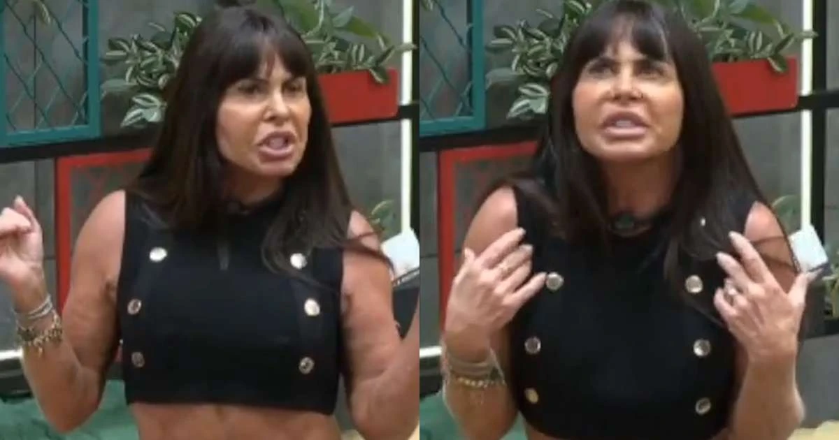 Gretchen surta no Power Couple após leite do marido acabar: 'Querem me provocar'