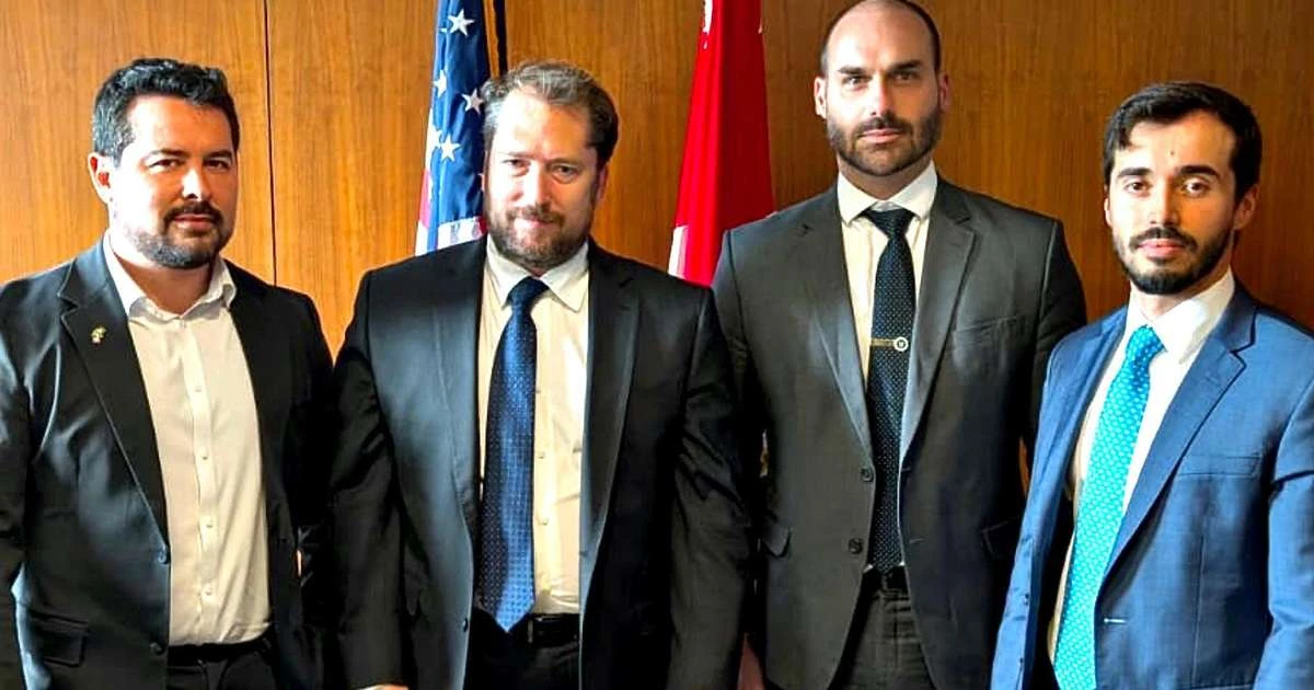 Tarifaço de Trump: a sombra de Eduardo Bolsonaro sobre o lobby de empresários brasileiros nos EUA