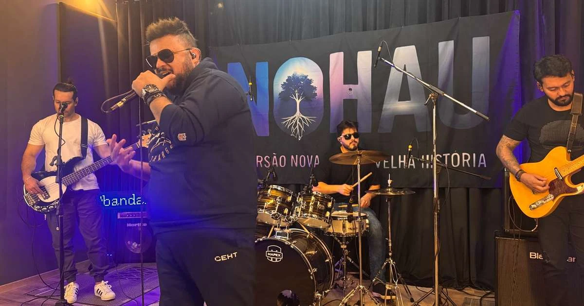Nohau participa do Showlivre com Japinha e Marcelo Mancini