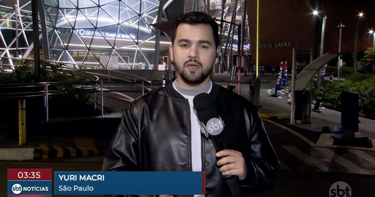 Repórter dispensado pela Record vai para o SBT e faz plantão em hospital de Faustão