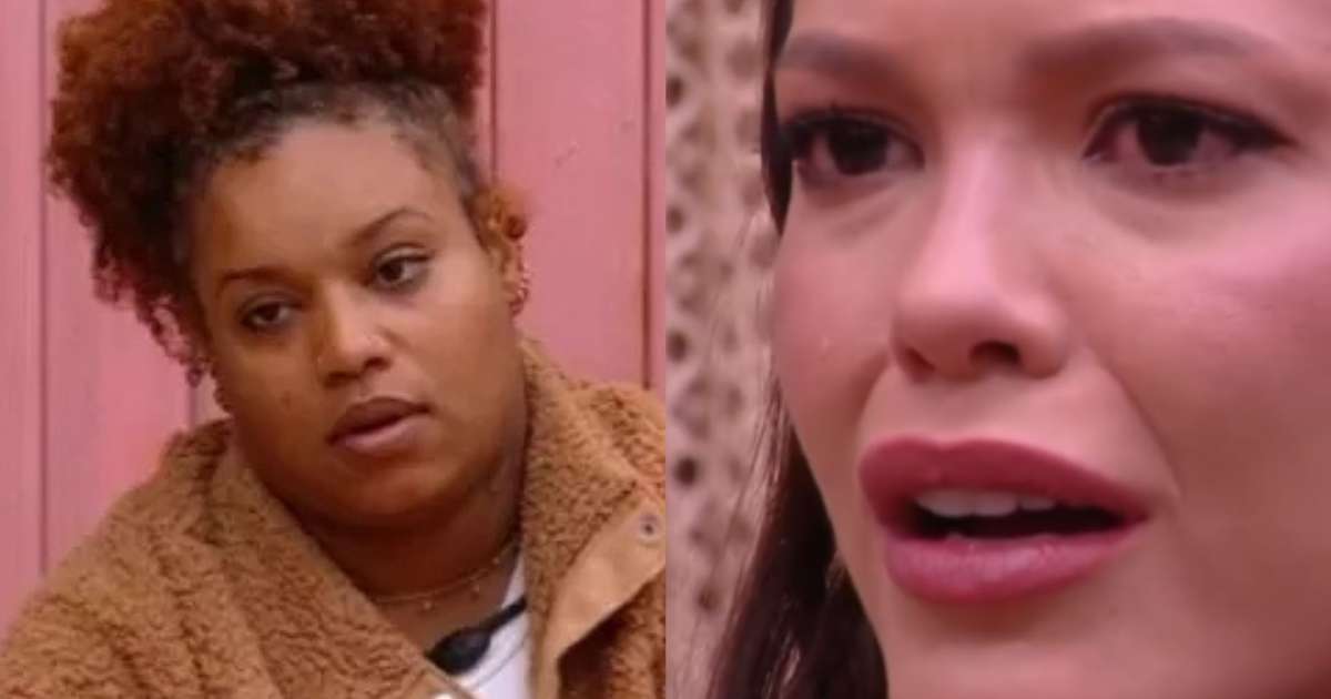 BBB25: Vitória chora após esporro de Camilla e Thamiris: 'Não falei da sua raça'