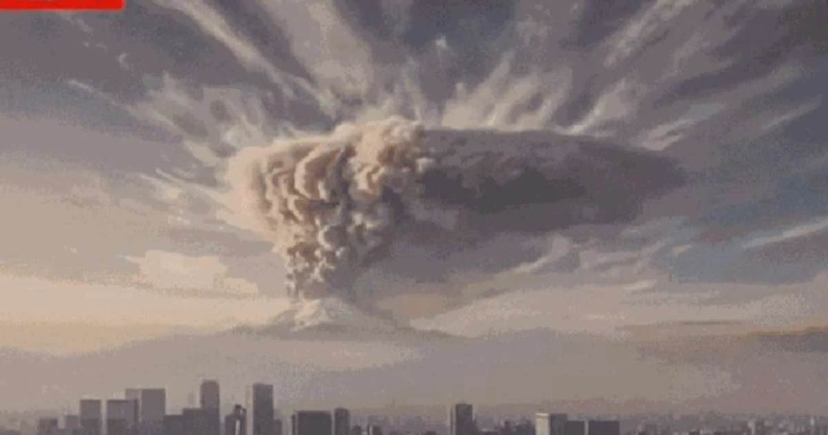 Governo do Japão lança vídeo de IA simulando erupção do Monte Fuji