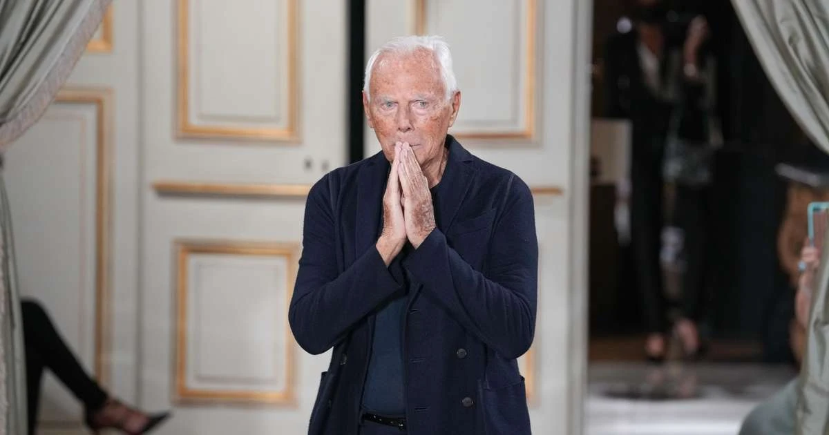 Giorgio Armani deixa fortuna de R$ 65 bilhões e marca com atuação além da moda