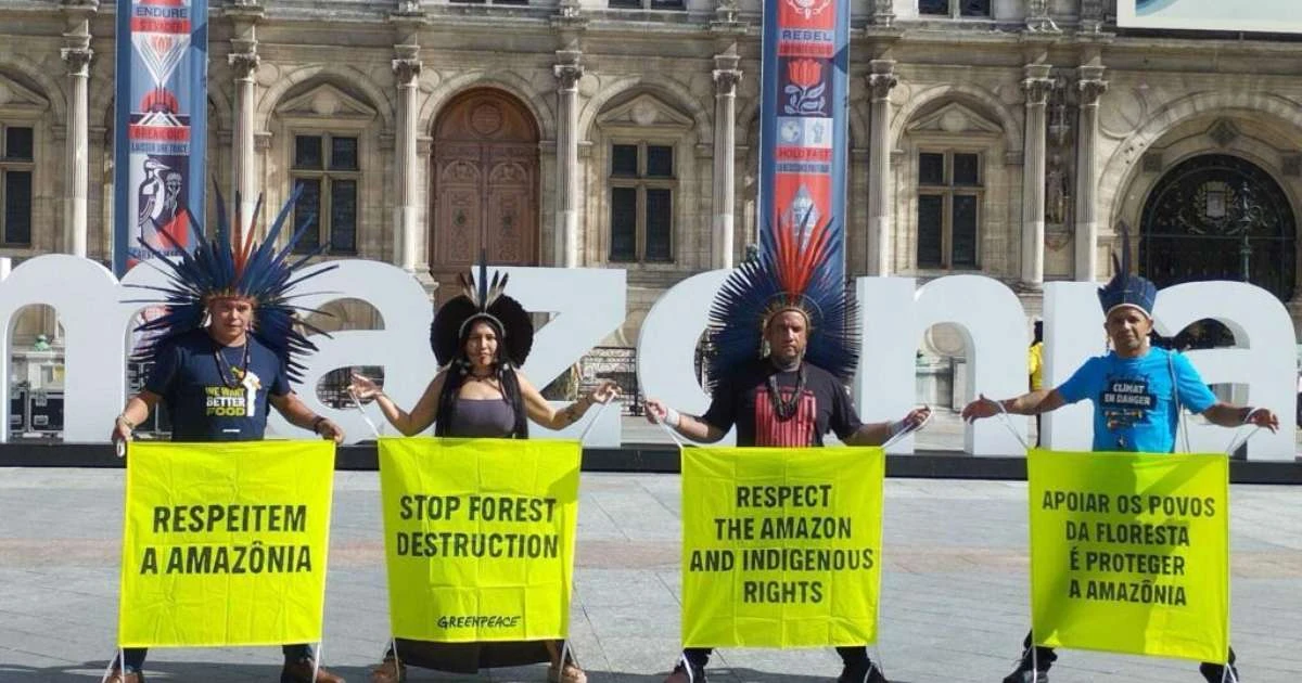 Dia da Amazônia: representantes de povos indígenas criticam acordo entre Mercosul e UE durante ato em Paris