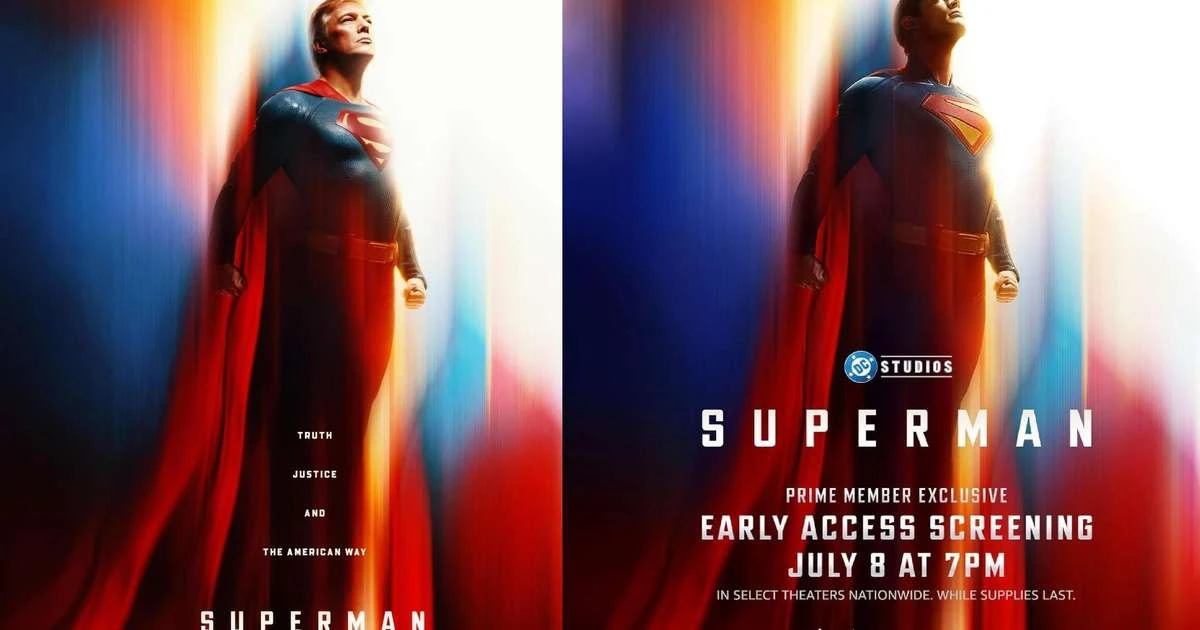 Casa Branca publica montagem com Trump vestido de Superman e recebe críticas