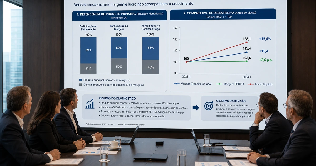 Varejista reformula plano de comissões para proteger margem