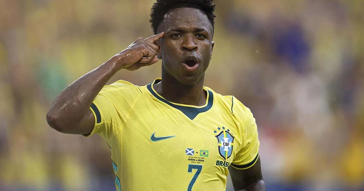 Vinícius Jr realiza harmonização facial e muda completamente o visual