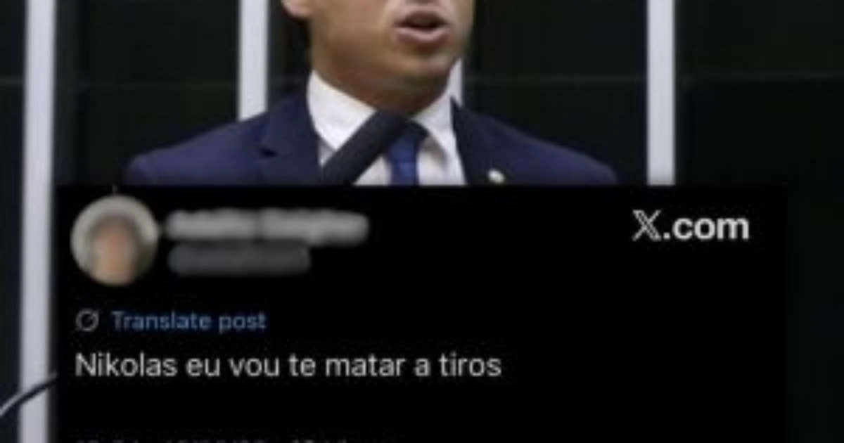 Nikolas Ferreira é ameaçado de morte ao comentar assassinato de Charlie Kirk: 'vou te matar a tiros'