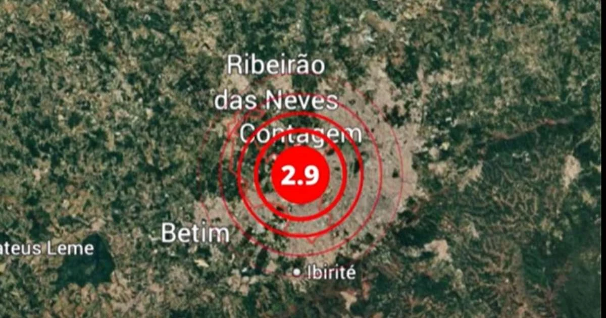 Cidades de Minas Gerais registram terremoto na noite desta terça-feira