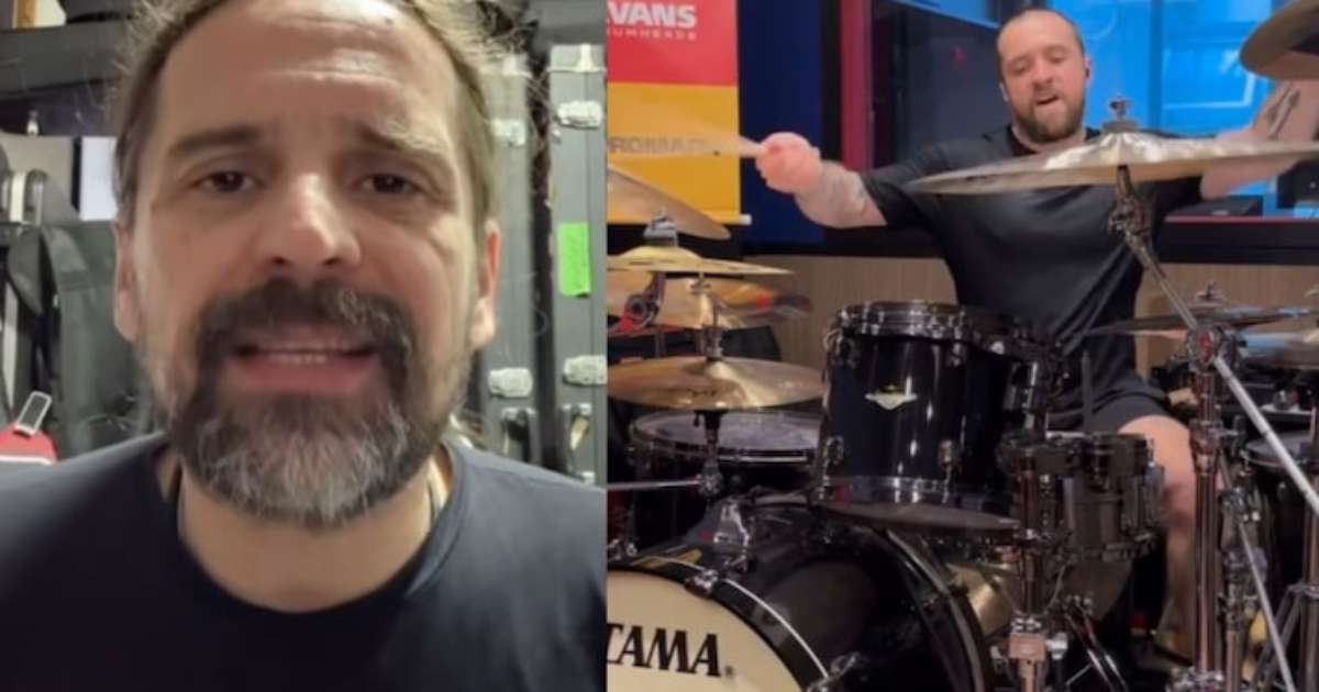 Andreas Kisser diz que Sepultura ficou 'muito surpreso' com Eloy Casagrande no Slipknot